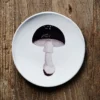 Agaric Fuligineux Dinner Plate