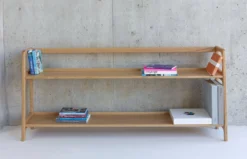 Agnes Long Shelving – Oak