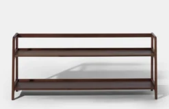 Agnes Long Shelving – Walnut