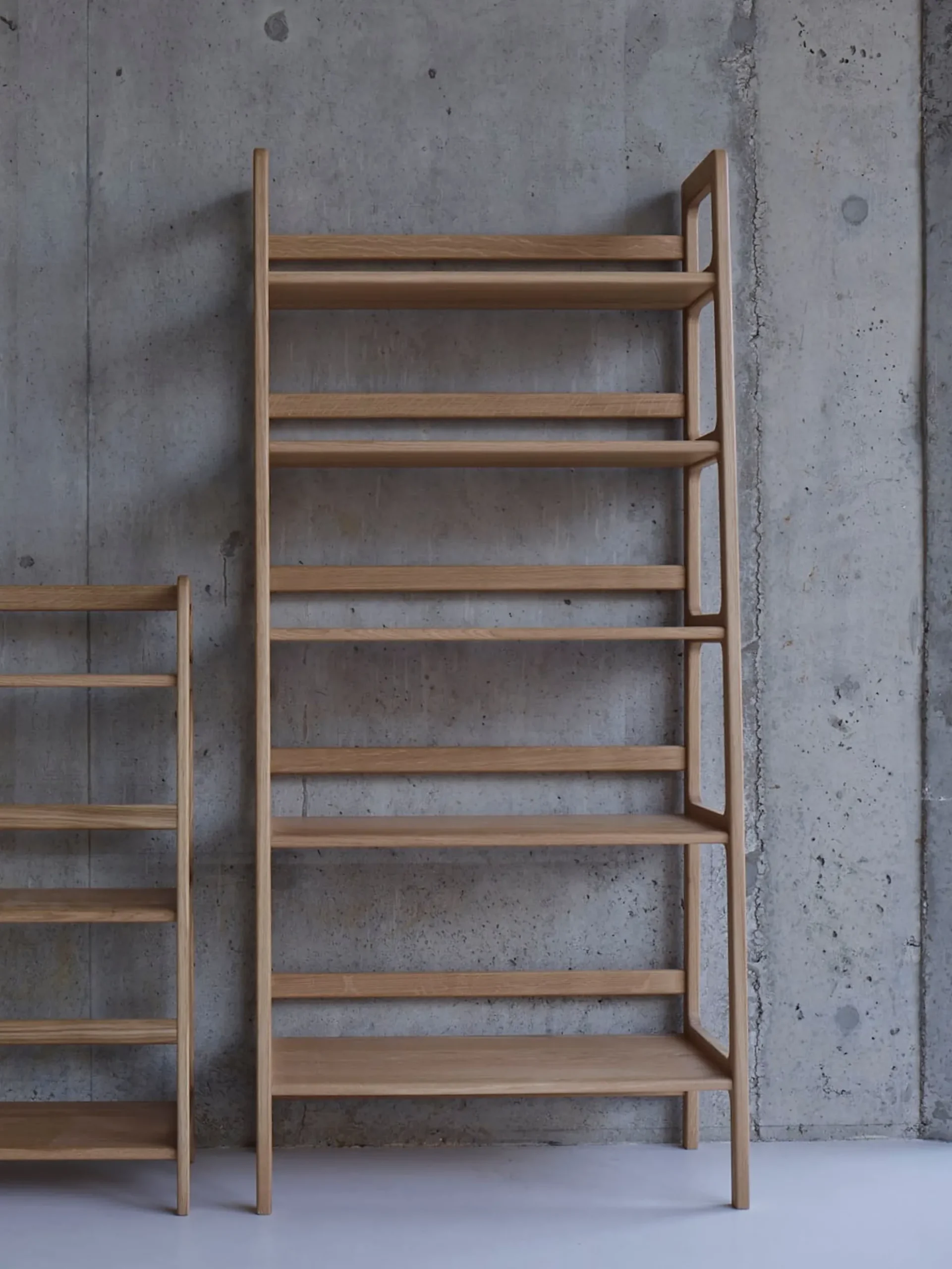 Agnes Shelving High – Oak