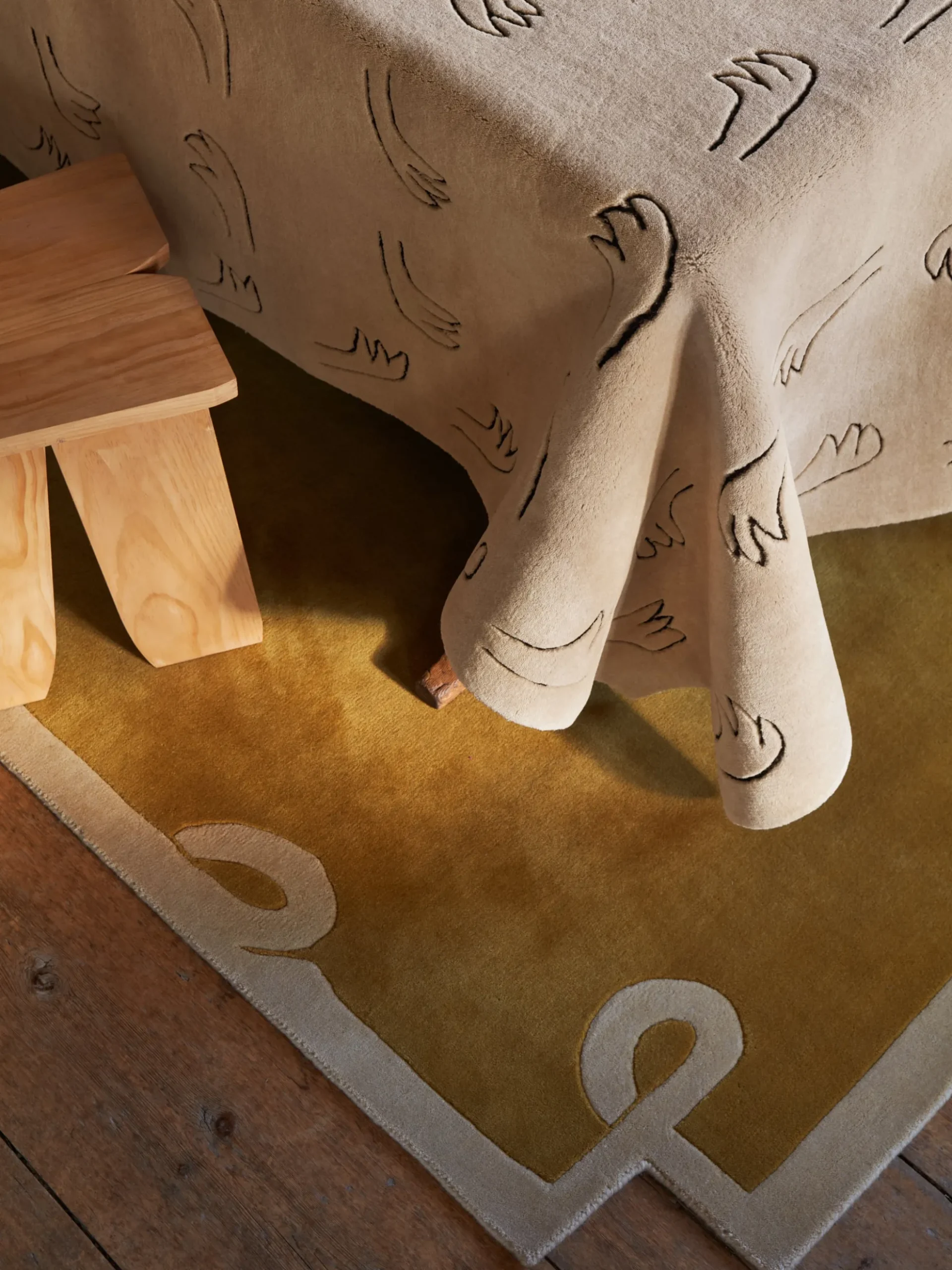 All Hands Rug - Beige