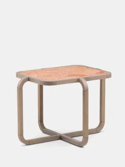 Alpha Side Table - Stone Top