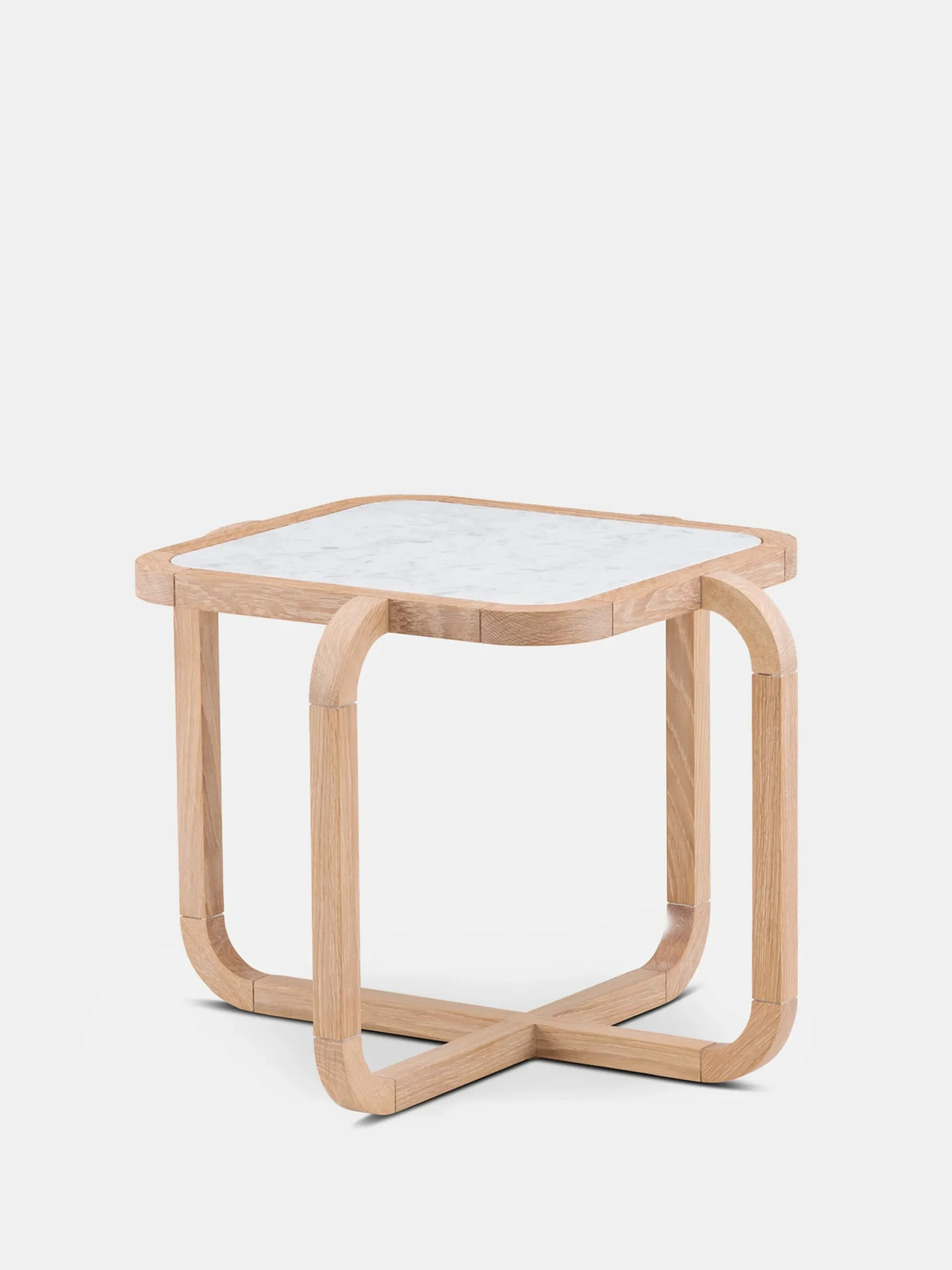 Alpha Side Table - Stone Top