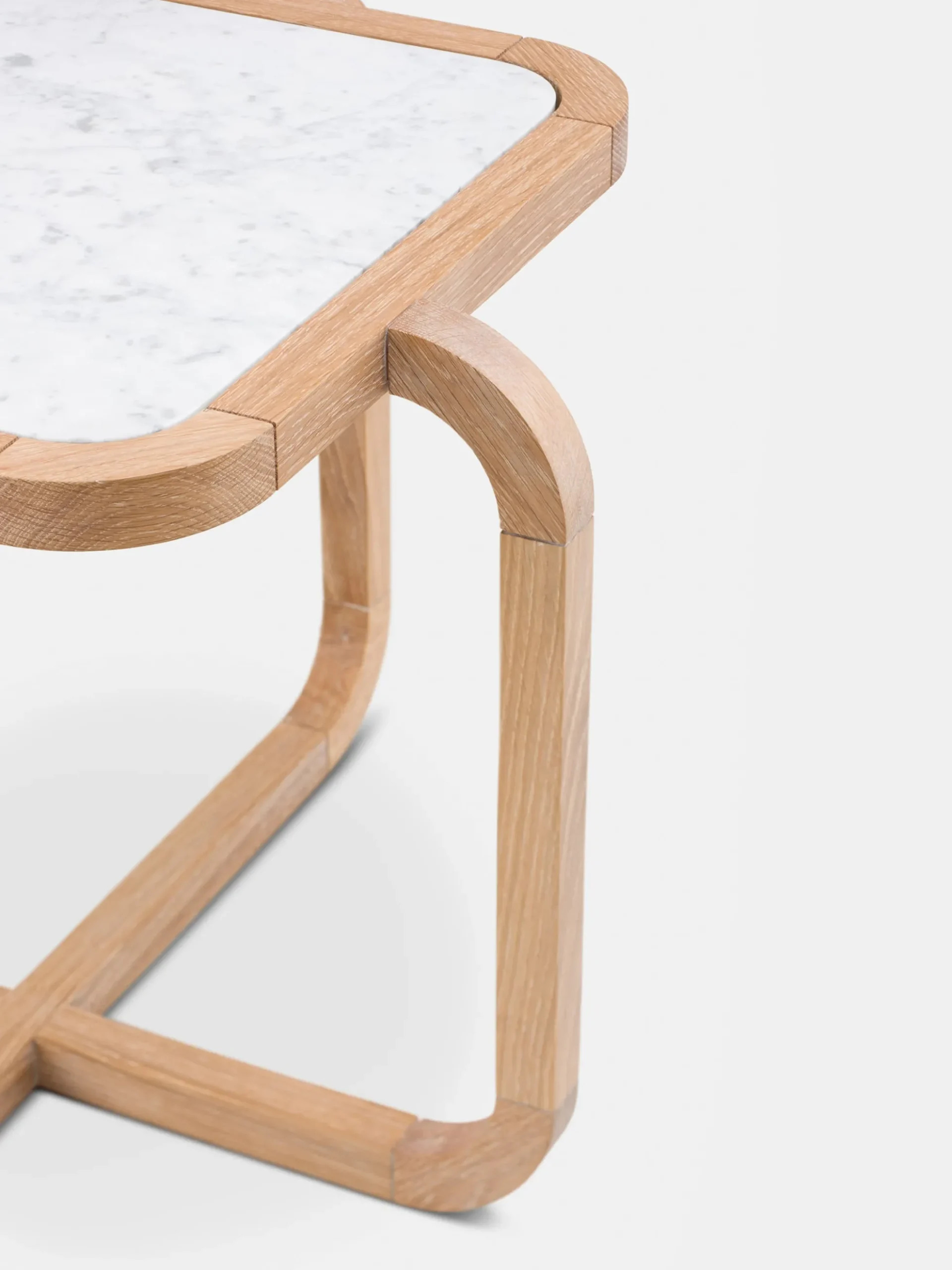 Alpha Side Table - Stone Top