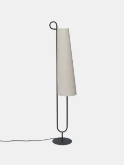 Ancora Floor Lamp - Black/Natural