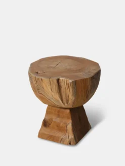 Arched Wooden Stool