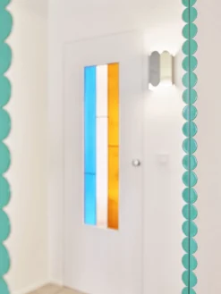Arcs Mirror Rectangle M - Green