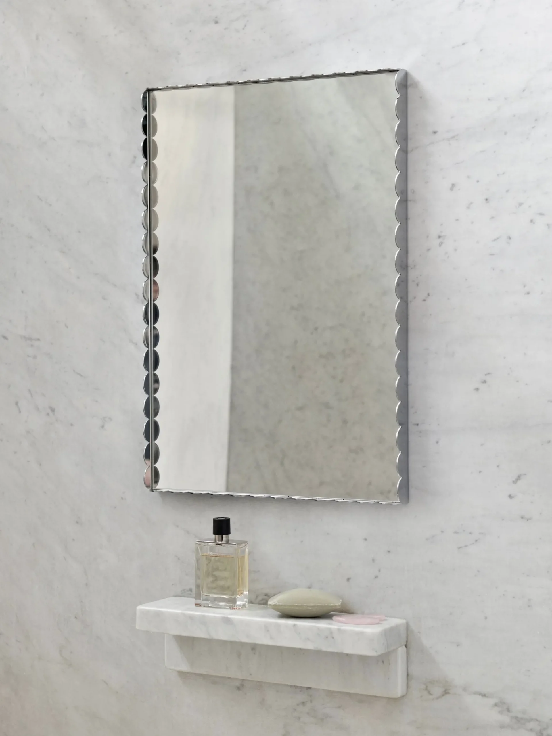 Arcs Mirror Rectangle S - Mirrored