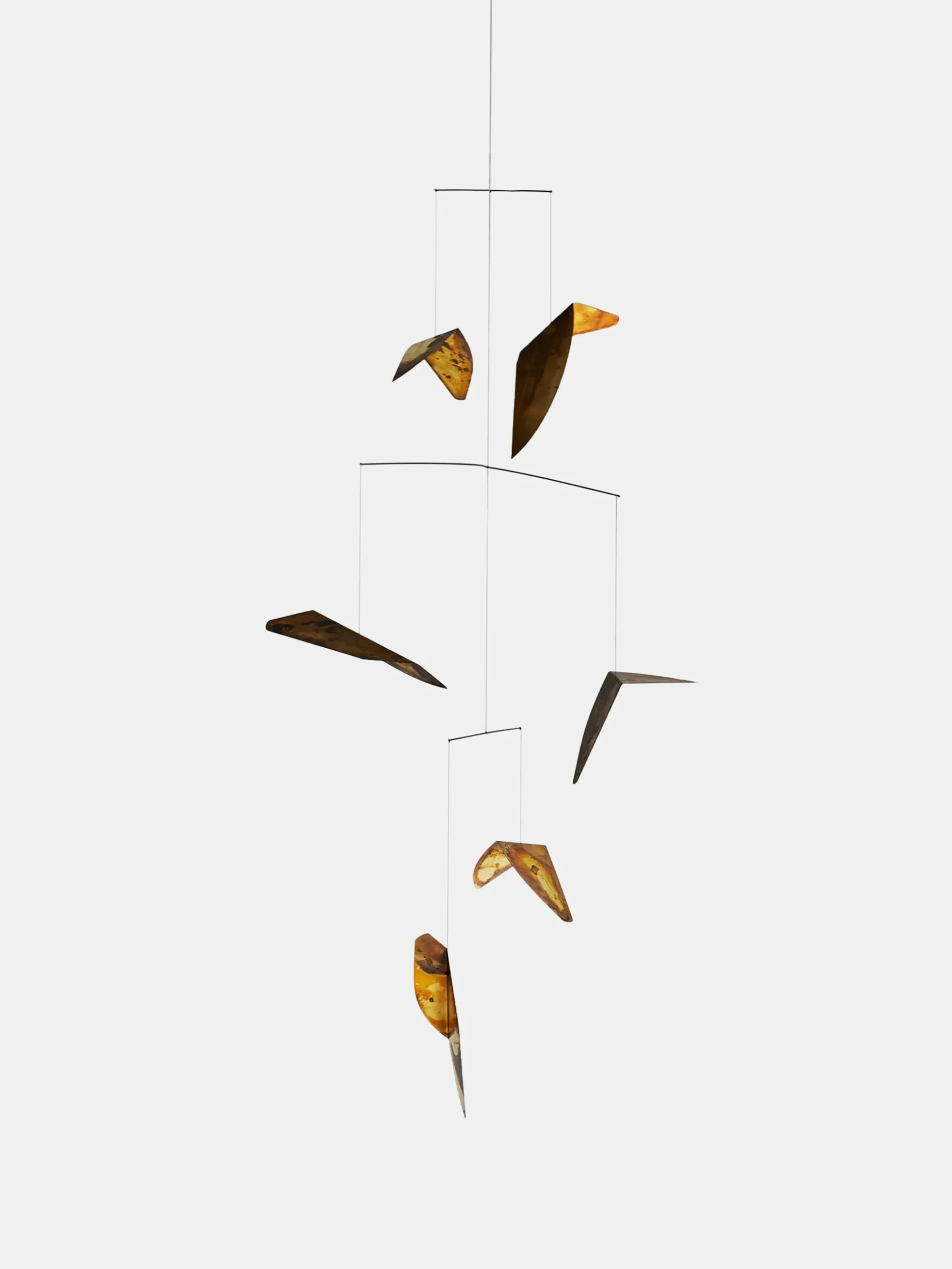 Autumn Leaves Mobile Sculpture