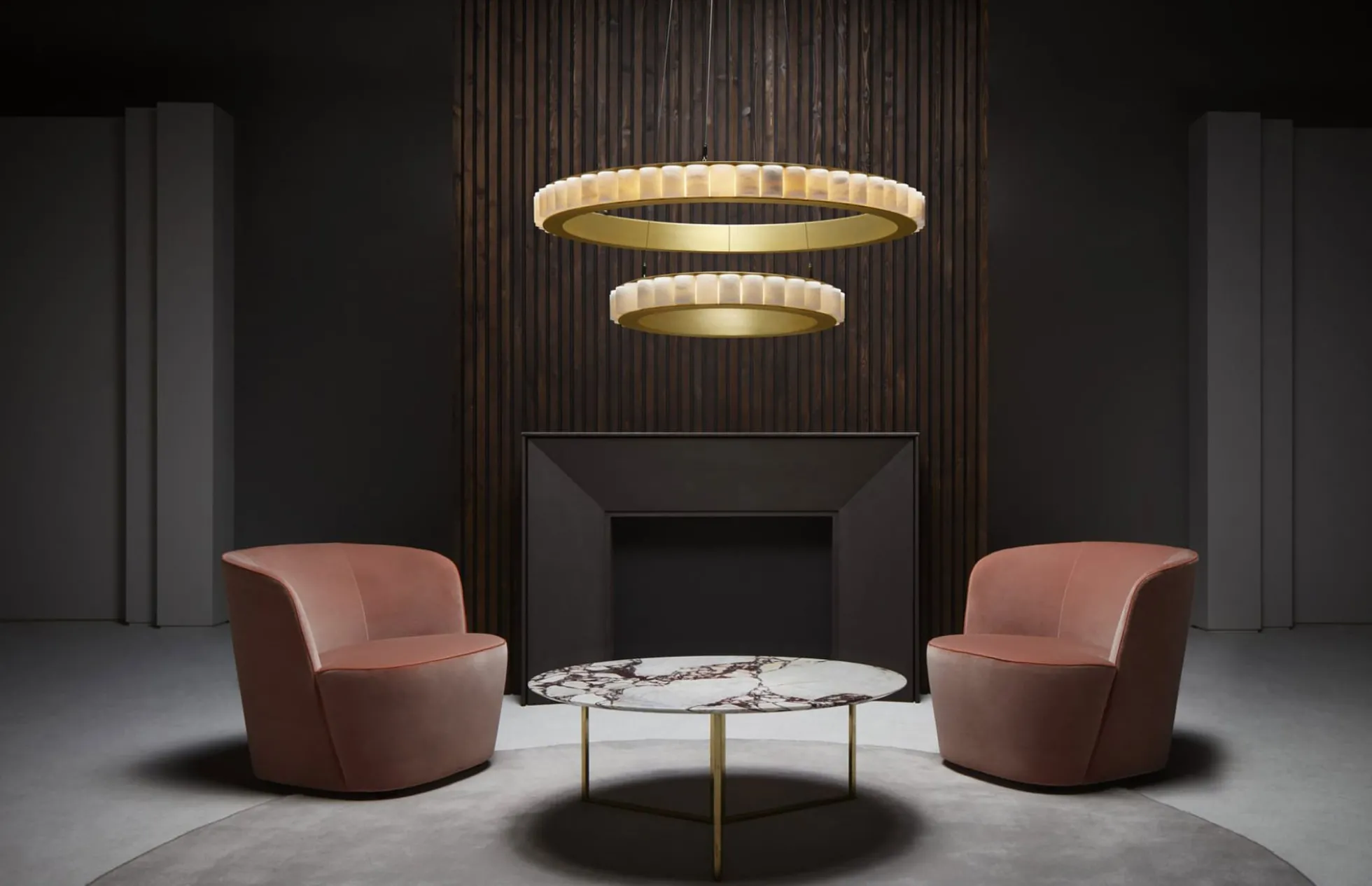 Avalon Chandelier Halo