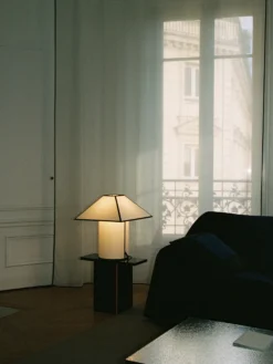 Ava Pyramid Table Lamp