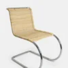 Bauhaus Chair MI04 – Chrome Frame Natural Cane