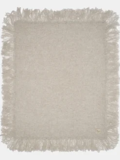 Beige Throw