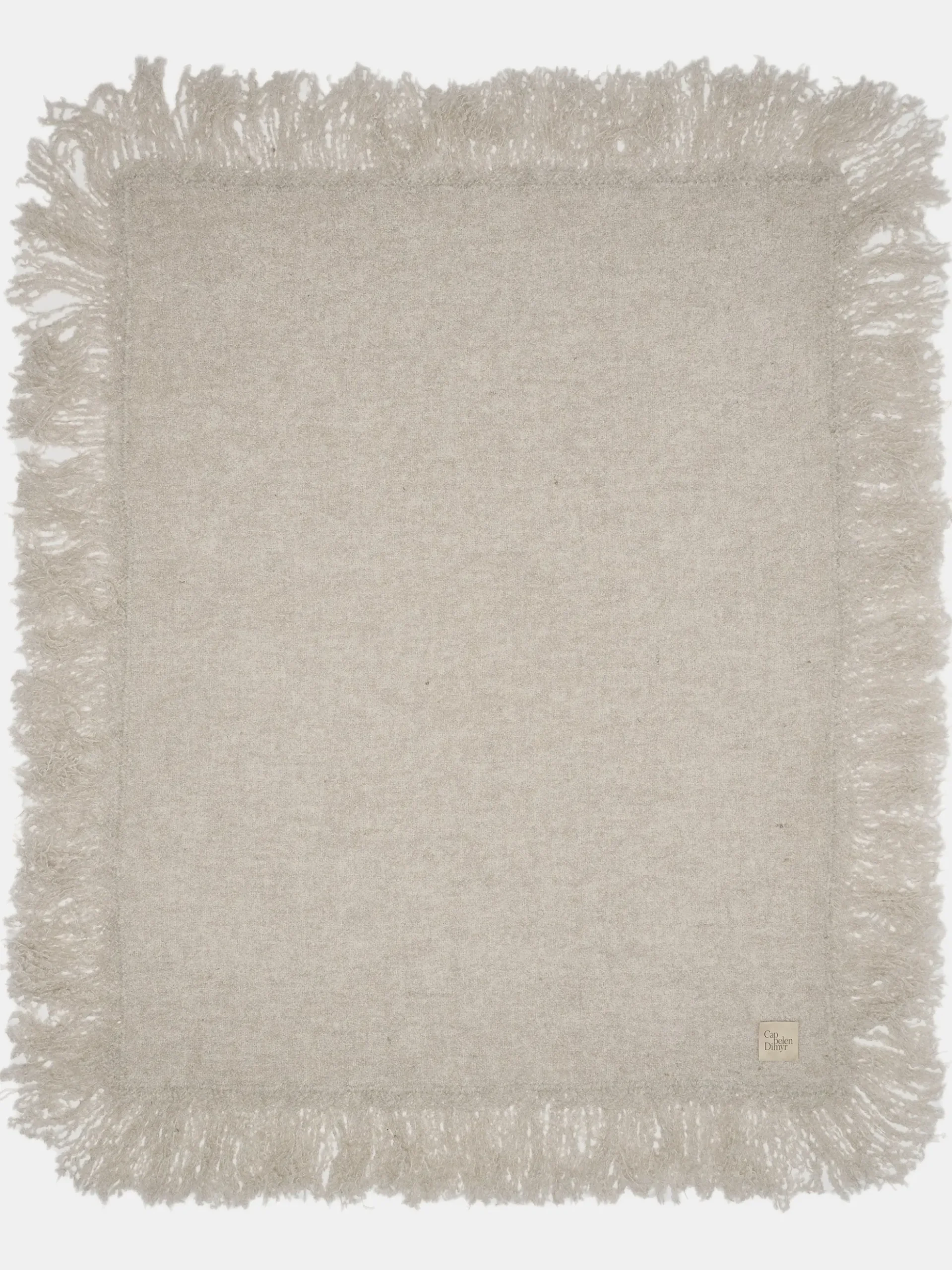 Beige Throw