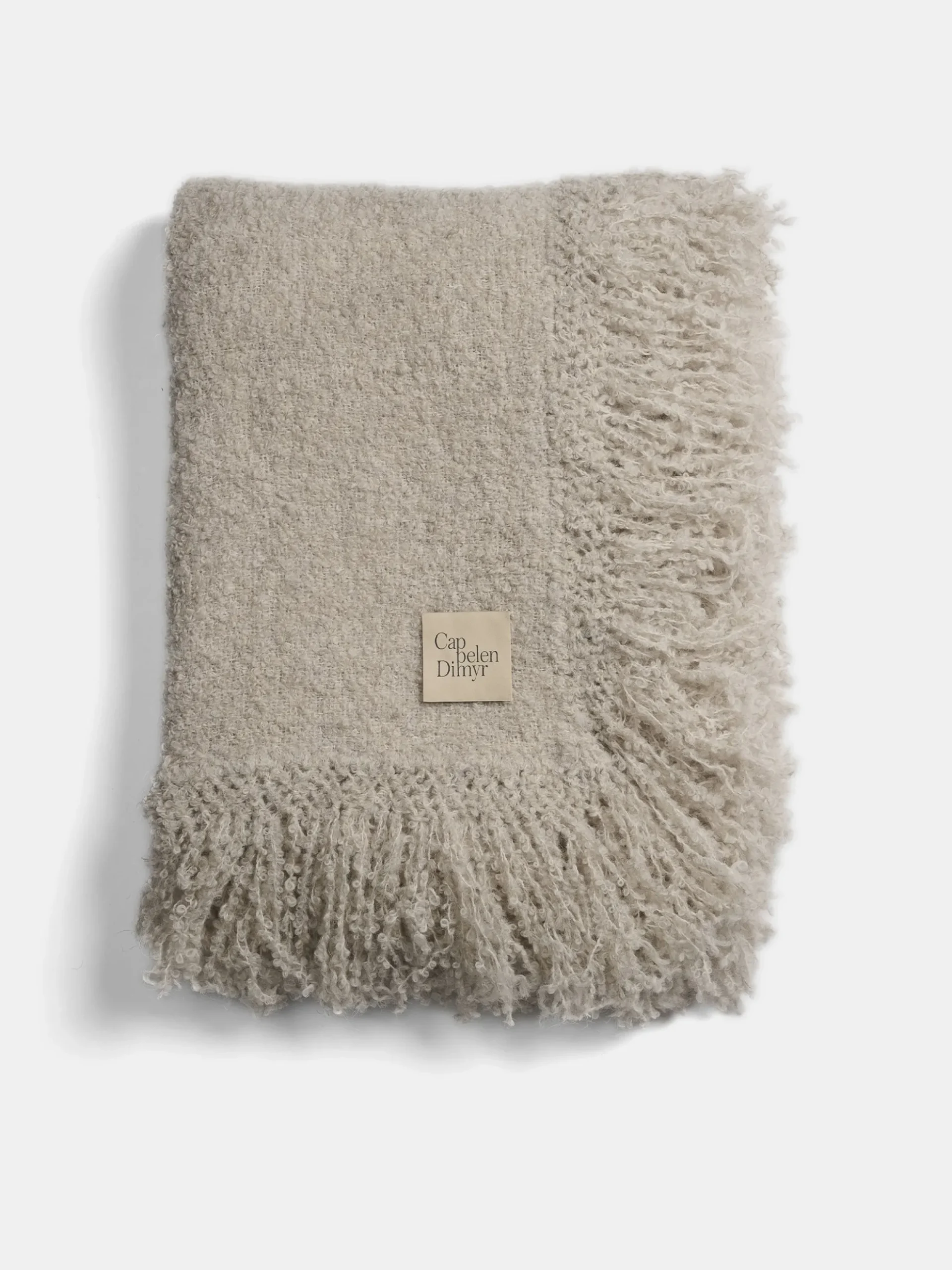 Beige Throw