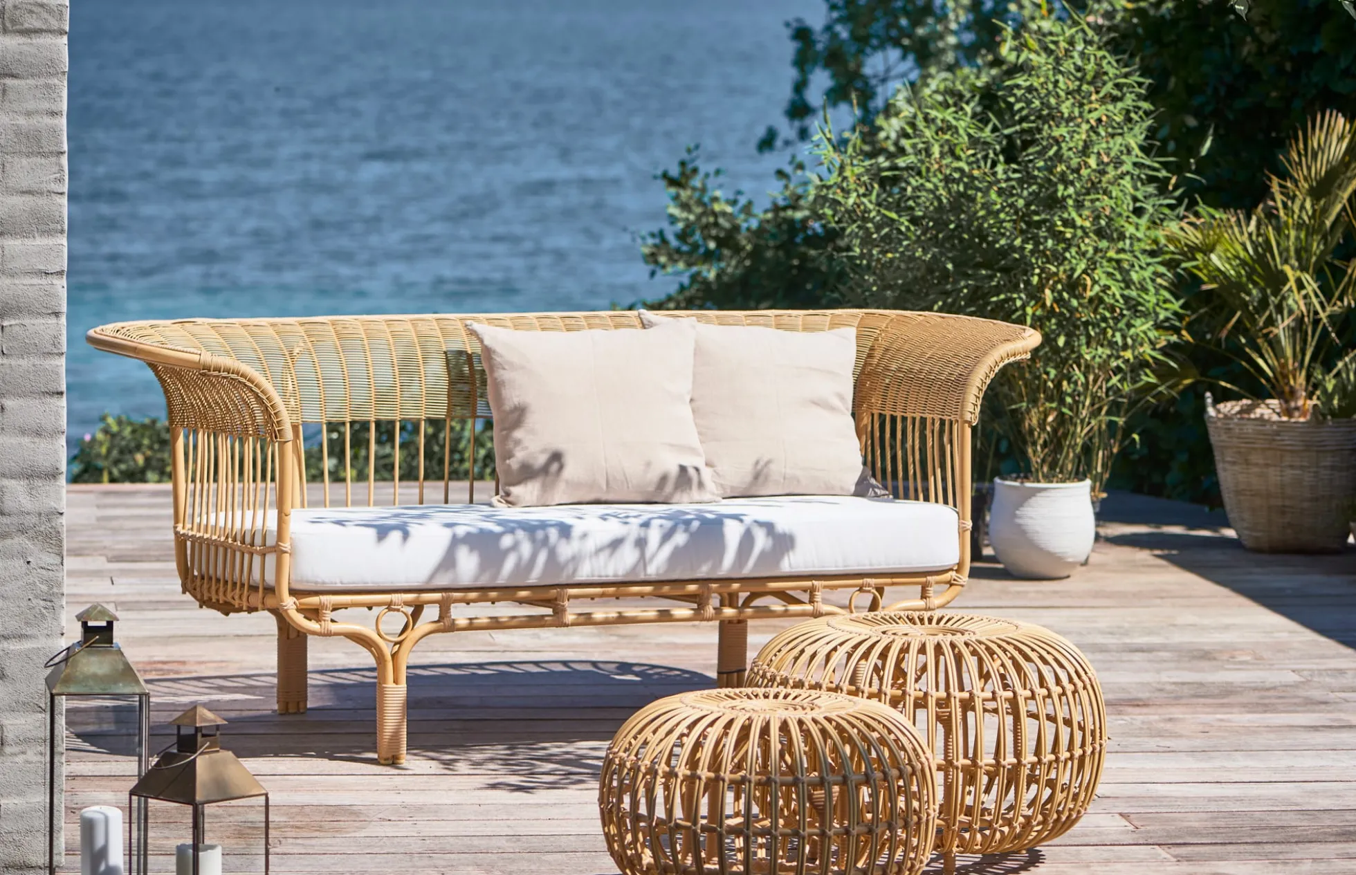 Belladonna Exterior Sofa - Natural