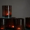 Belle Candle Holder - Brunette - Medium