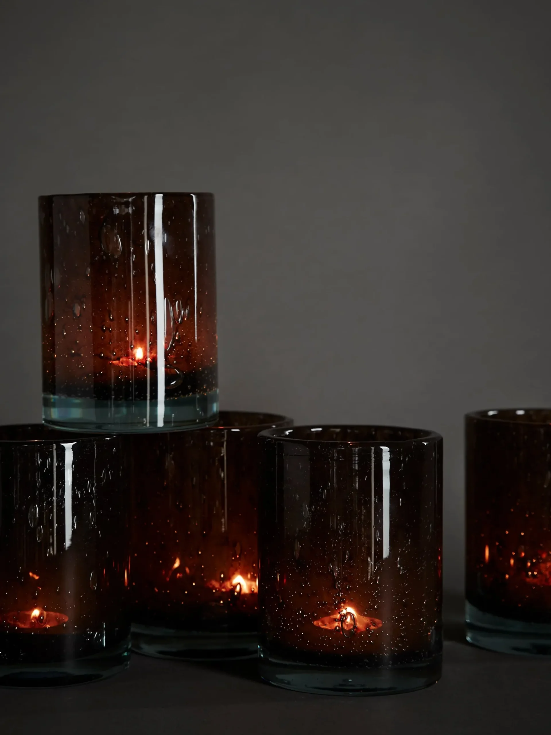Belle Candle Holder - Brunette - Medium