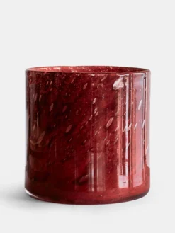 Belle Candle Holder - Claret Red - XL