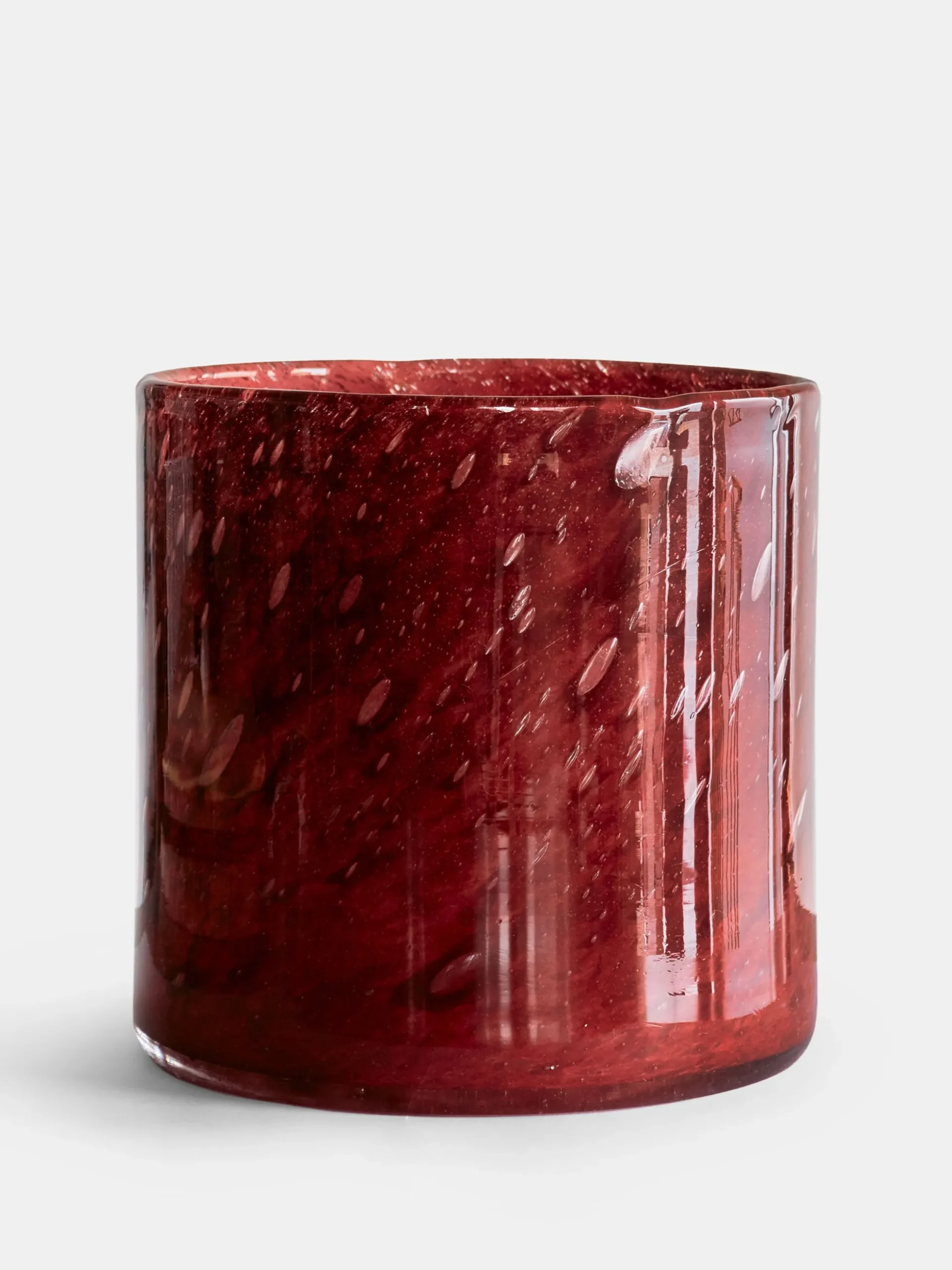 Belle Candle Holder - Claret Red - XL