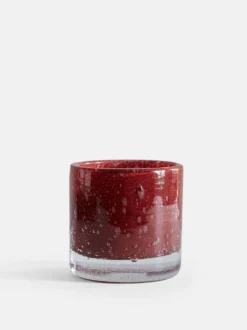 Belle Candle Holder - Claret Red - XS