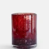 Belle Candle Holder - Garnet - Medium