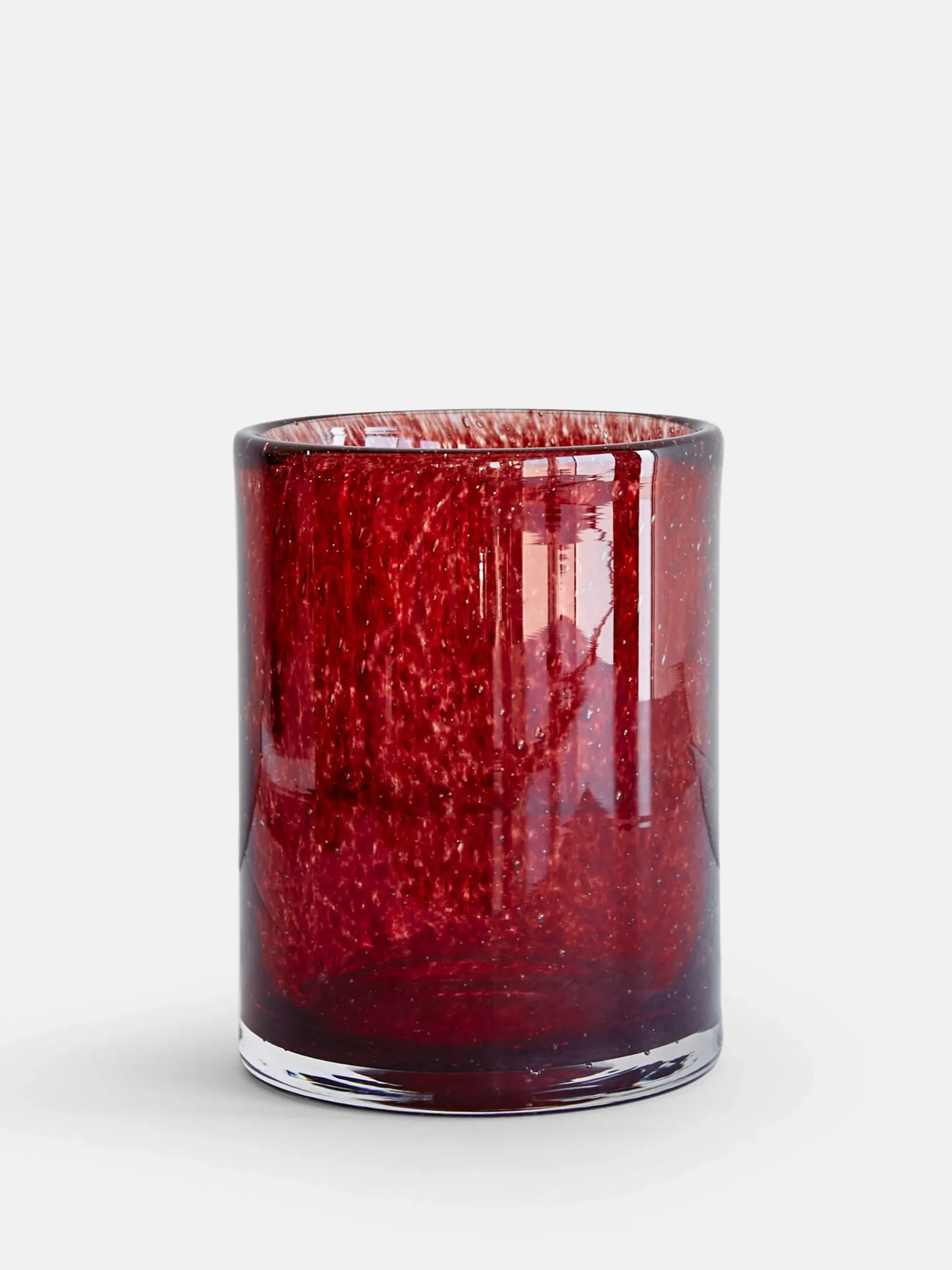 Belle Candle Holder - Garnet - Medium