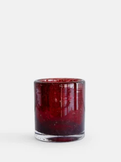 Belle Candle Holder - Garnet - Small