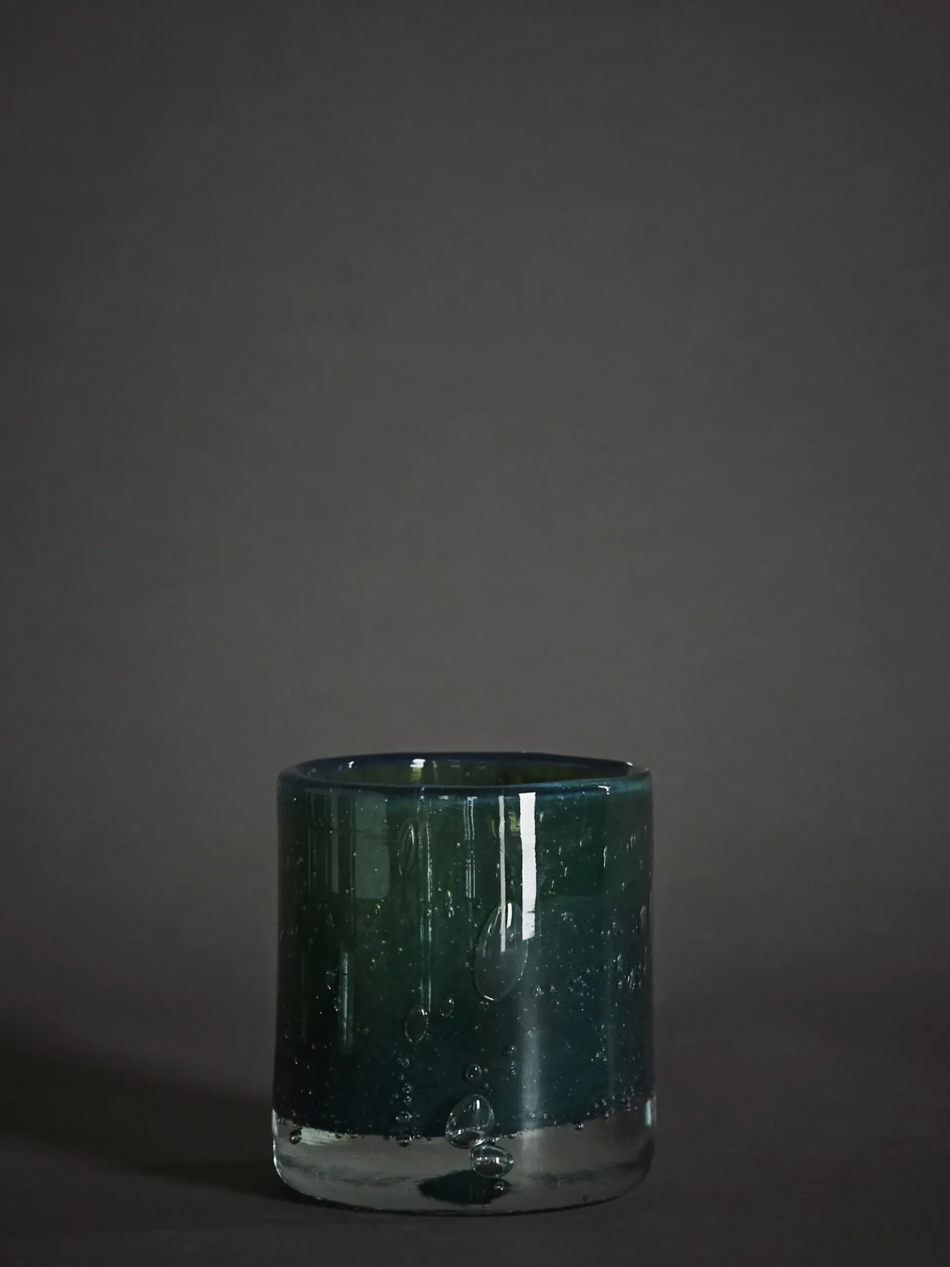 Belle Candle Holder - Moss Green - Small