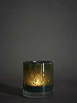 Belle Candle Holder - Moss Green - Small