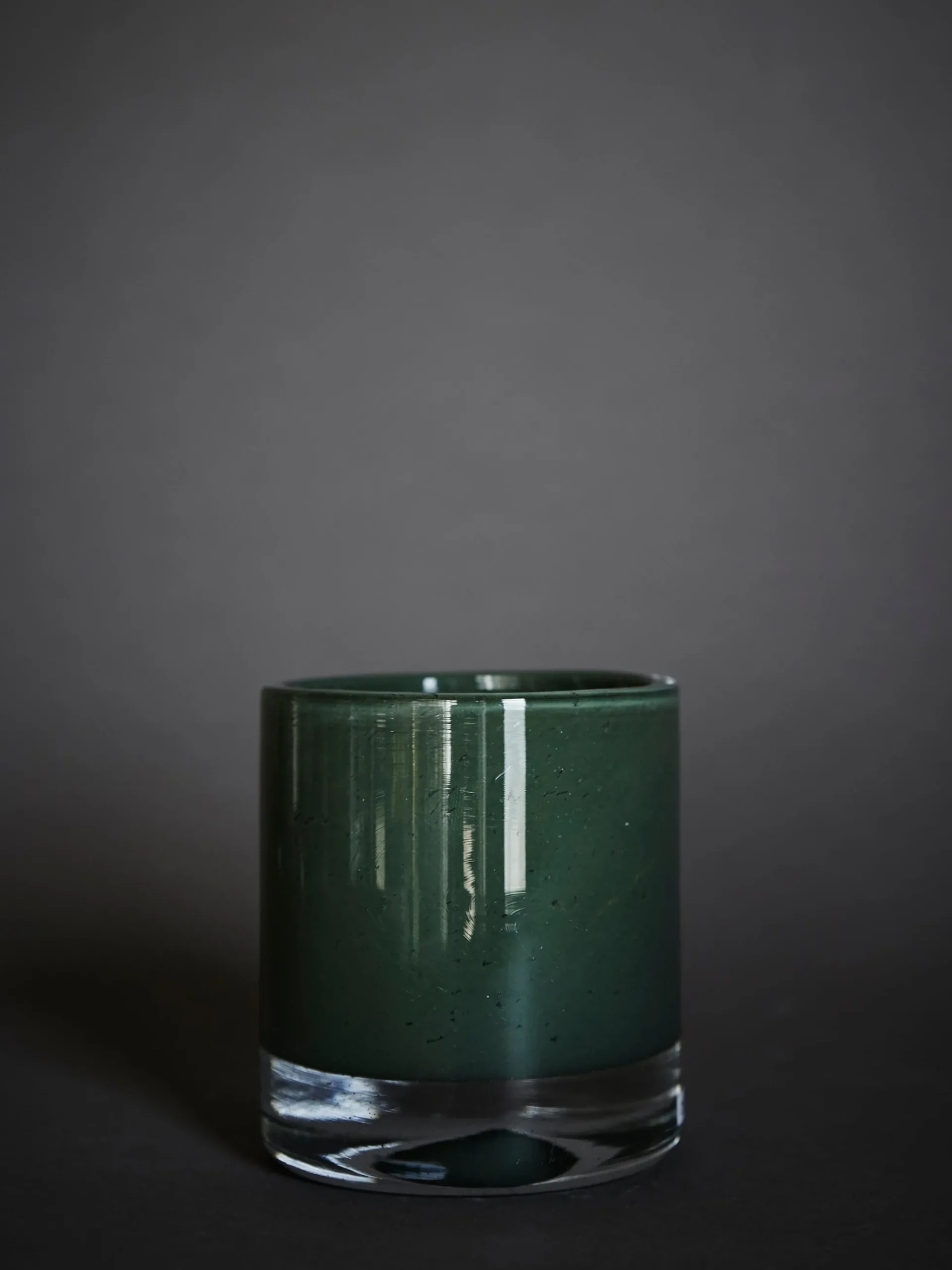 Belle Candle Holder - Swamp Green - Small