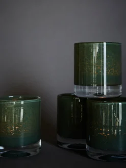Belle Candle Holder - Swamp Green - Small