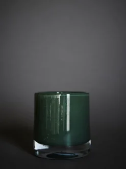 Belle Candle Holder - Swamp Green - Small