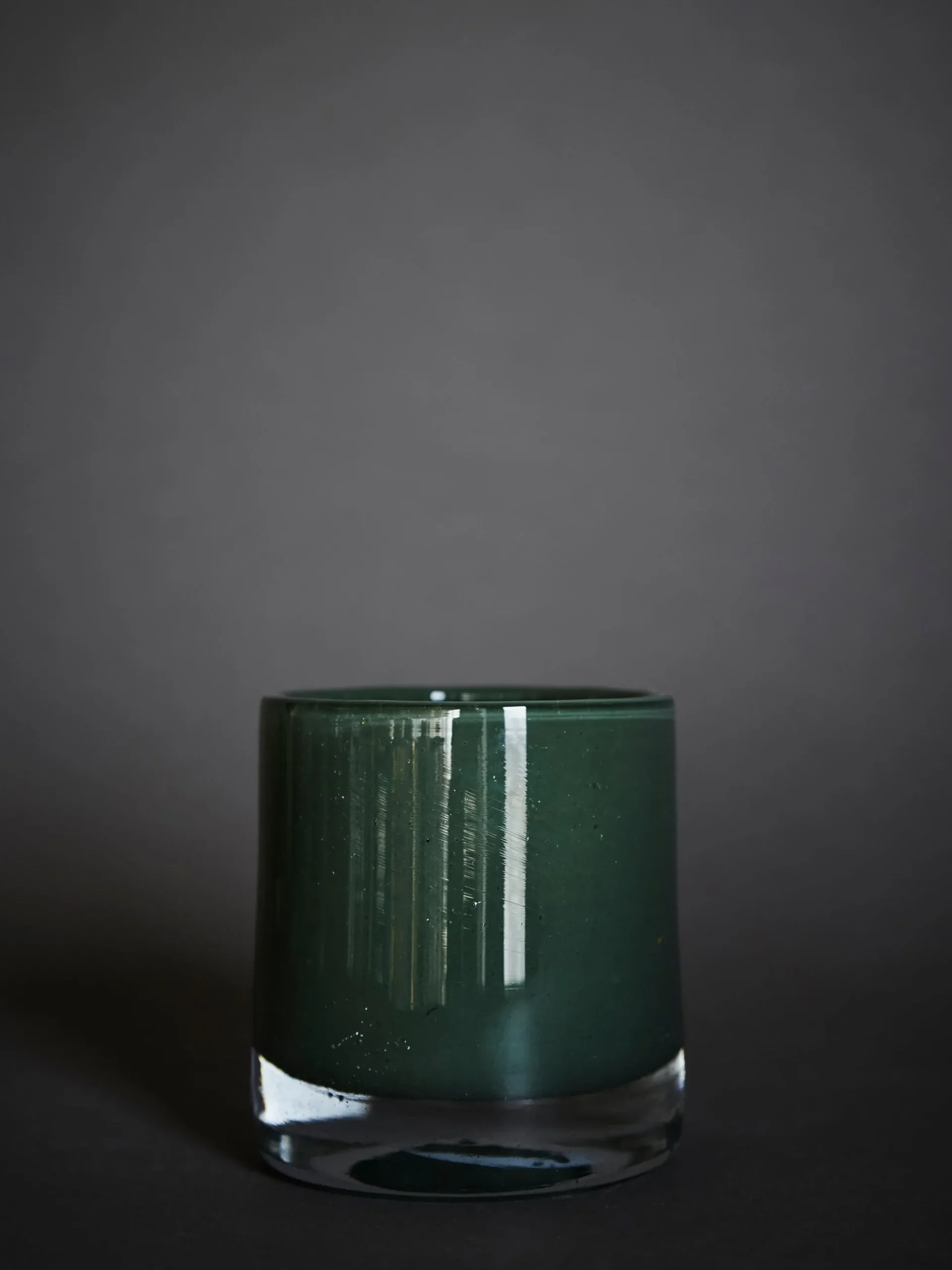 Belle Candle Holder - Swamp Green - Small