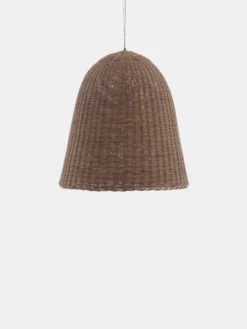 Bell 95 Hanging Lamp – Rattan
