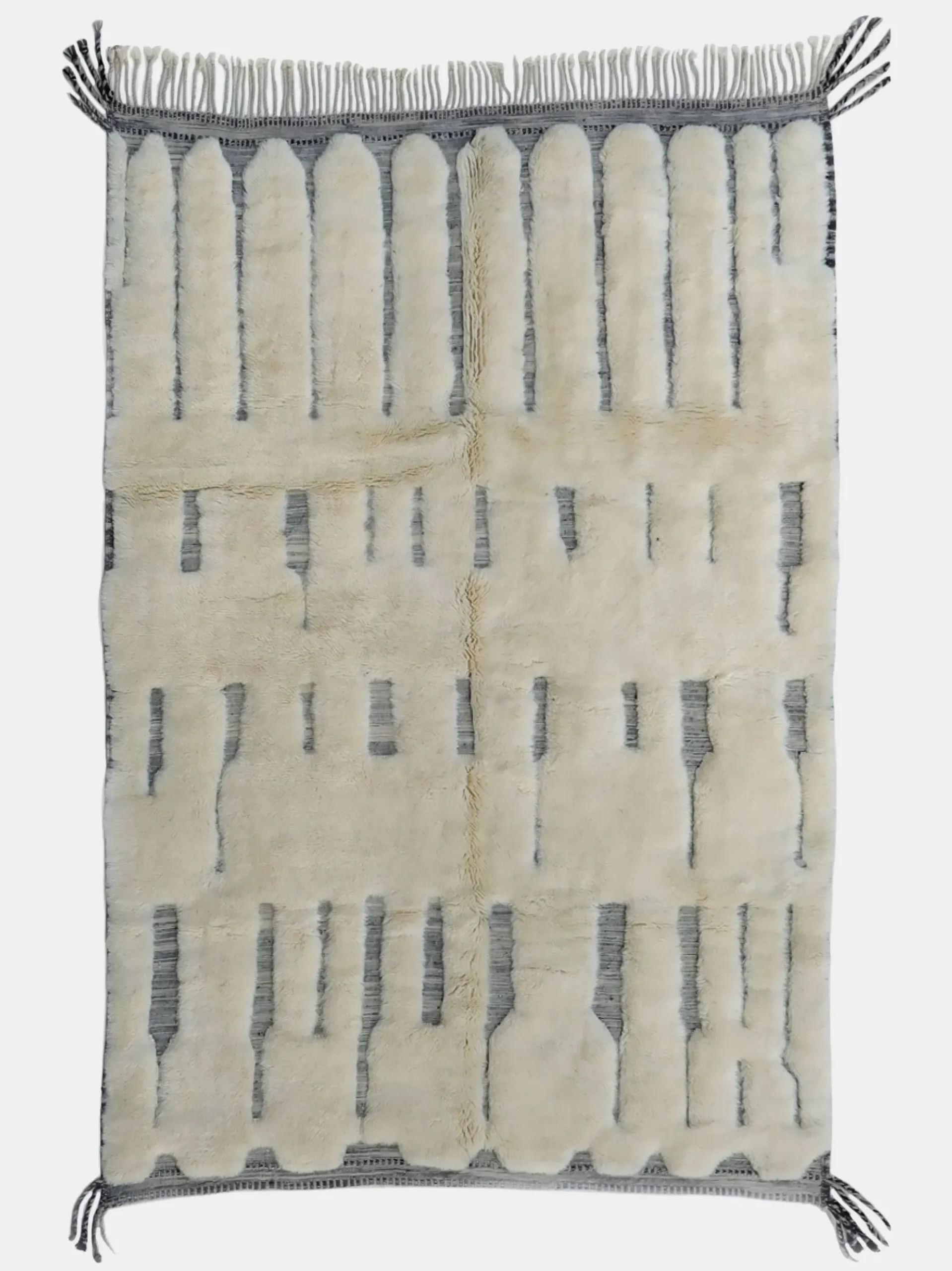 Beni Malika - Natural Wool Grey