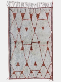 Beni Ubab - Natural Wool Red