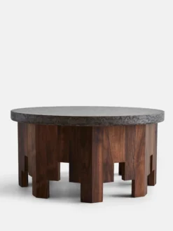 Berber Sofa Table - Limestone