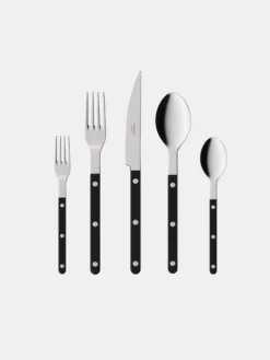 Bistrot Shiny Black Cutlery