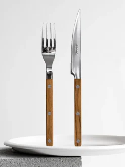 Bistrot Shiny Teak Cutlery