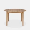 Bok Outdoor Dining Table Round - Teak - 125 cm