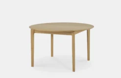 Bok Round Extendable Dining Table - Oak