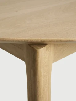 Bok Round Extendable Dining Table - Oak