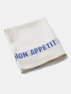 Bon Appetit Napkin - Blue