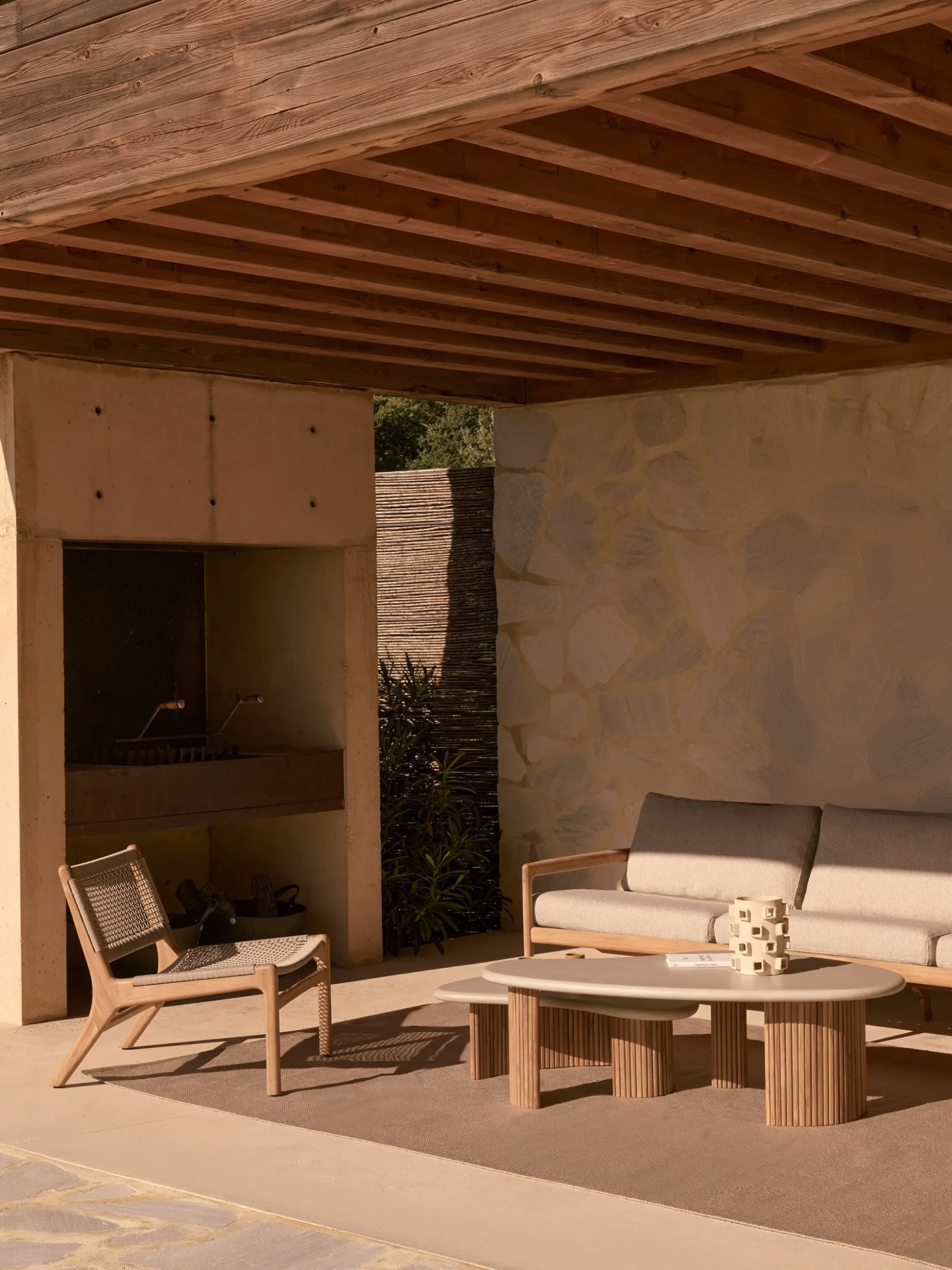 Boomerang Outdoor Coffee Table