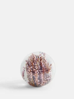 Botanical Paperweight - Heather