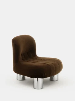 Botolo Low Chrome Armchair