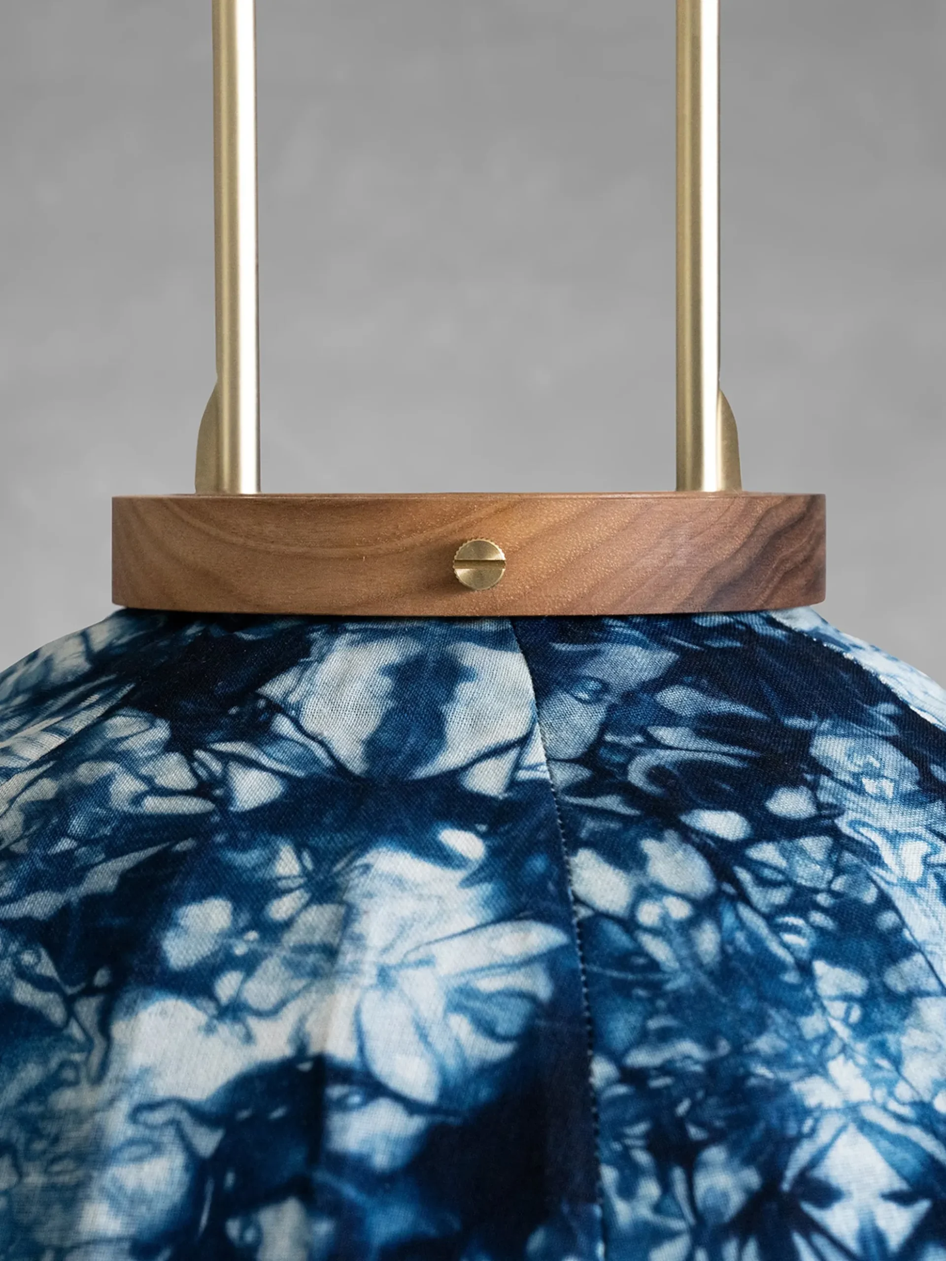 Bucket Pendant - Plant Dyed Pattern