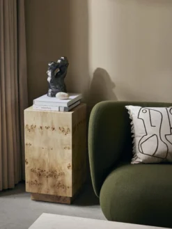 Burl Side Table