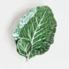 Cabbage Leaf Plate with Bowl
